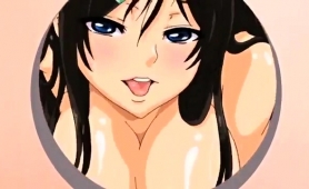 Beautiful Hentai Girl Welcomes A Hard Cock Inside Her Slit