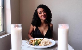 Enticing Black Babe Gets Her Juicy Anal Hole Drilled Deep