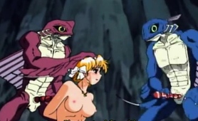 Stacked Hentai Beauty Getting Rammed Deep By Hung Monsters