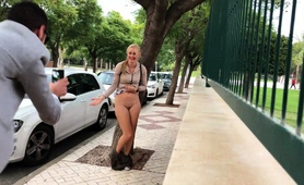 Ravishing Amateur Teen Flashes Her Fabulous Curves In Public
