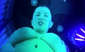 Voluptuous Milf Makes The Most Of Her Time In The Solarium