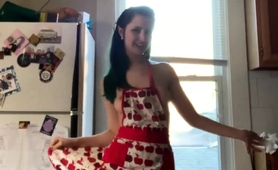 sexy-slender-housewife-flaunts-her-perky-tits-in-the-kitchen