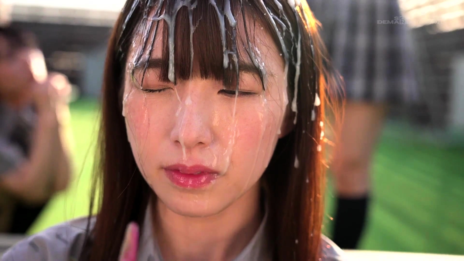 Lovely Japanese Schoolgirls Learning A Lesson In Bukkake Video at Porn Lib