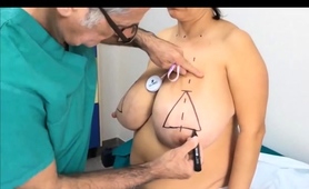 Voluptuous Mature Milf Being Prepped For Breast Surgery 