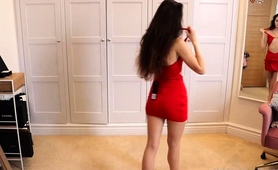sexy-slim-amateur-young-brunette-trying-on-new-dresses