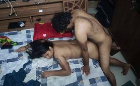 Sultry Indian MILF lets herself be fucked by horny stepson