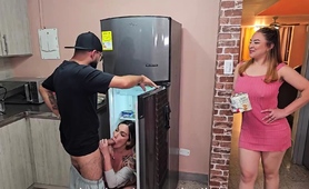 Curvy MILF can't get enough of brother-in-law's big cock